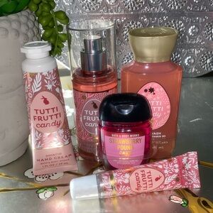 Bath and Bodyworks Travel size tutti-frutti candy Gift Set